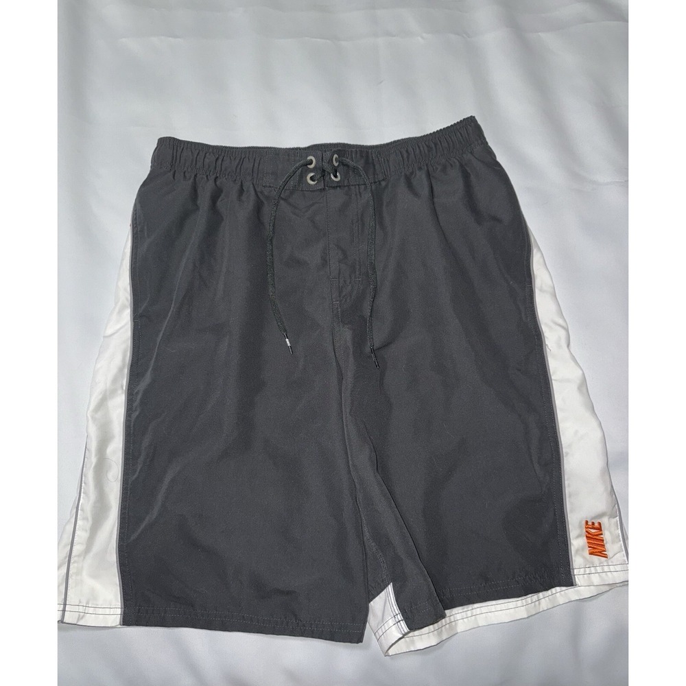 Nike Swim Mens Swim Shorts Trunks Large‎ Lined Elastic Waist Drawstring